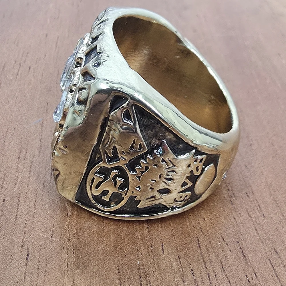 San Francisco 49ers Championship Ring Size 10‎ Superbowl 94 95 Gold